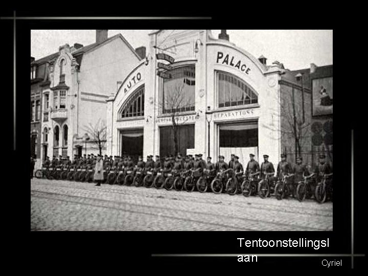 Tentoonstellingsl aan Cyriel 