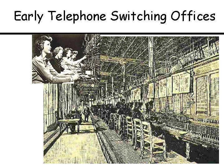 Early Telephone Switching Offices 