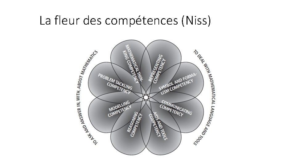 La fleur des compétences (Niss) 