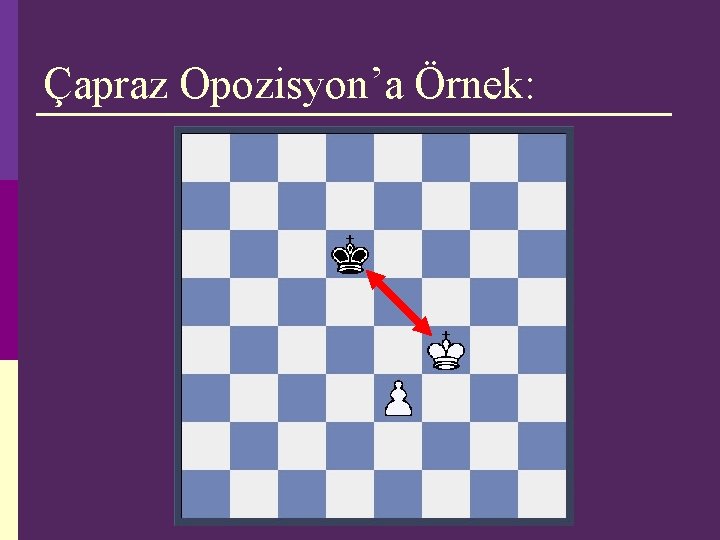 Çapraz Opozisyon’a Örnek: Çapraz Opozisyon’a Örnek: