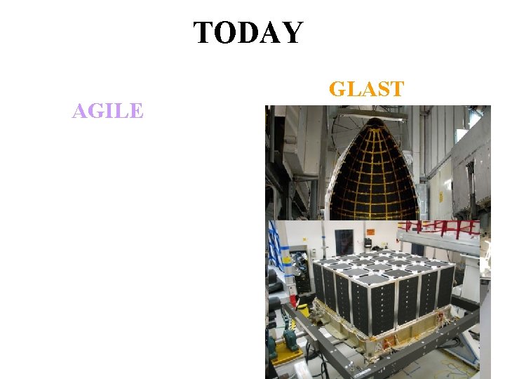 TODAY AGILE GLAST 