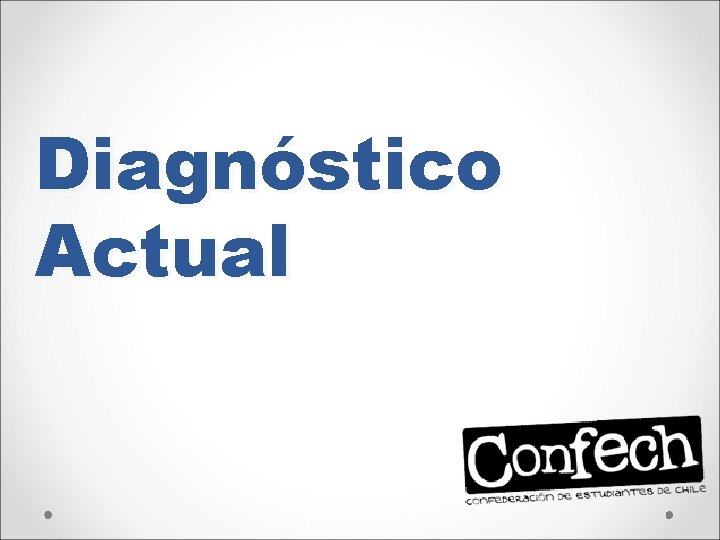 Diagnóstico Actual 