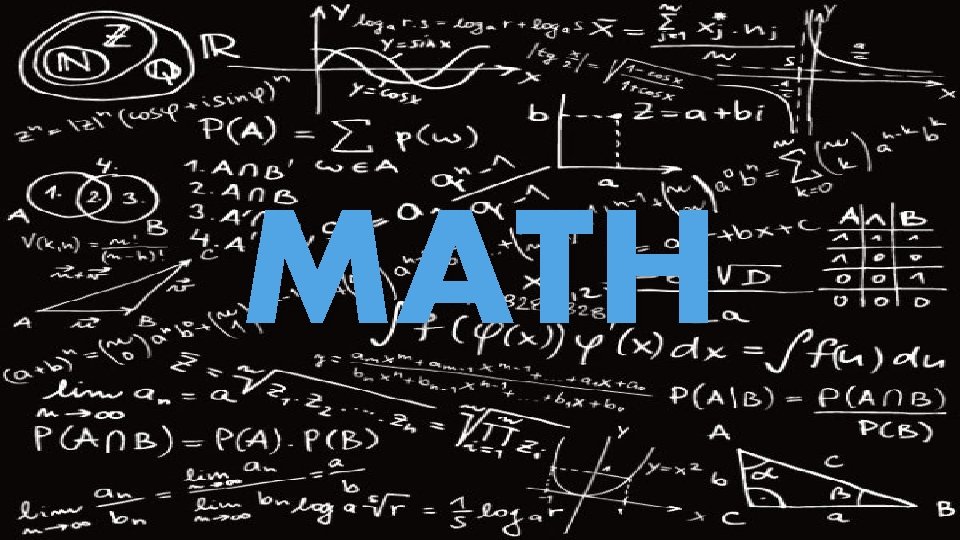 MATH MATH
