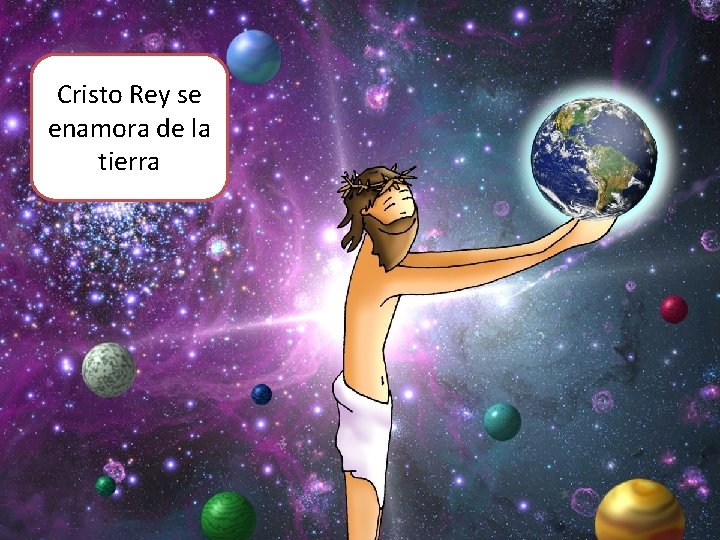 Cristo Rey se enamora de la tierra Danos Señor, el Espíritu Santo, para confiar