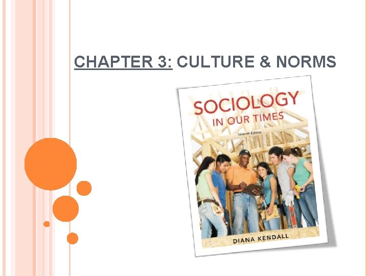 CHAPTER 3: CULTURE & NORMS 