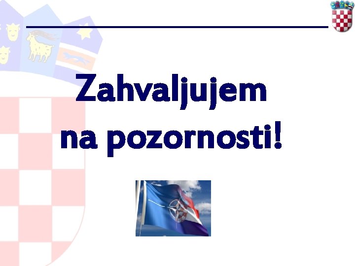 Zahvaljujem na pozornosti! 