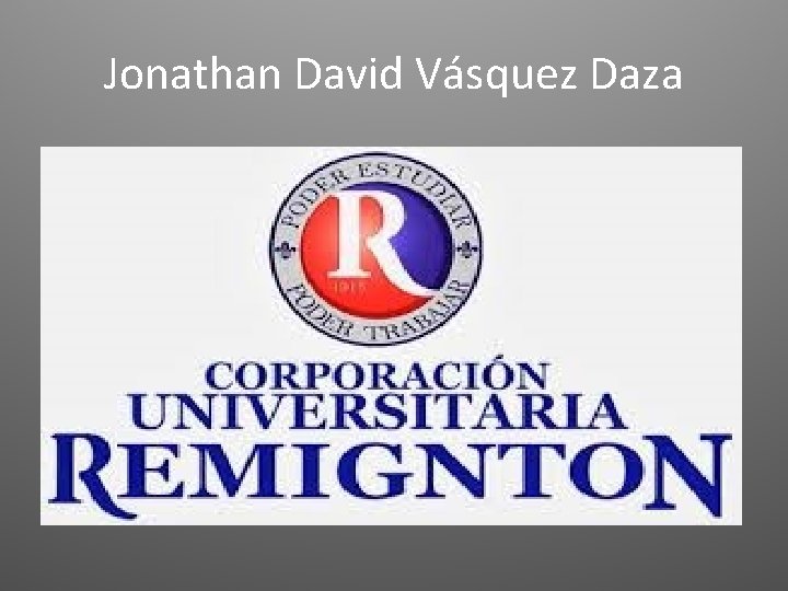 Jonathan David Vásquez Daza 