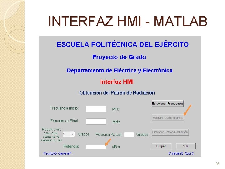 INTERFAZ HMI - MATLAB 35 