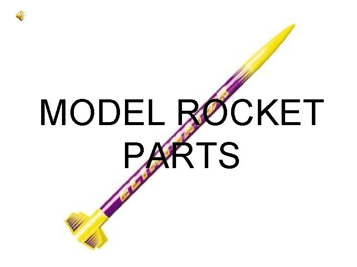 MODEL ROCKET PARTS 