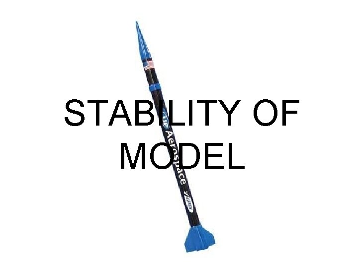 STABILITY OF MODEL 