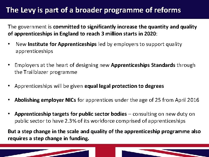 Apprentice Levy Examples The Apprenticeship Levy The Levy is part of