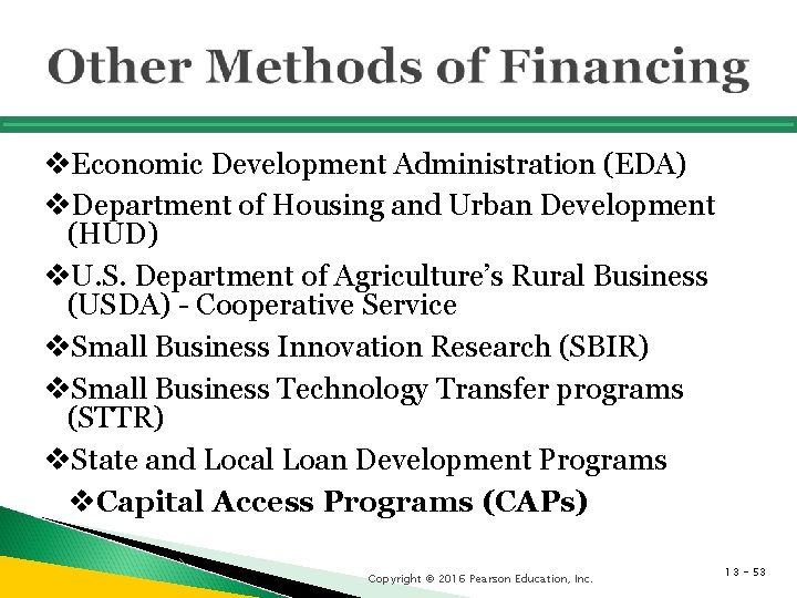 v. Economic Development Administration (EDA) v. Department of Housing and Urban Development (HUD) v.