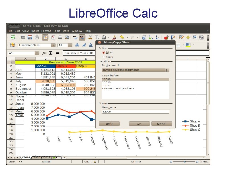 Libre. Office Calc Libre. Office Calc