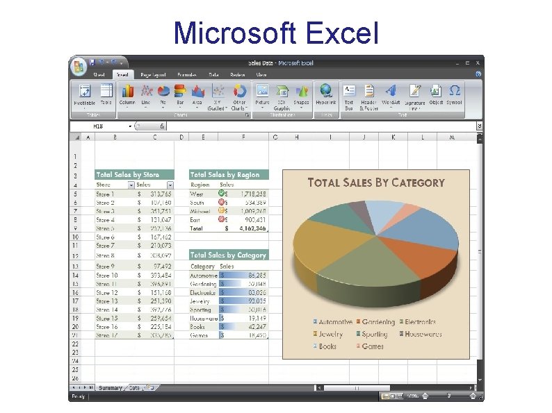 Microsoft Excel Microsoft Excel