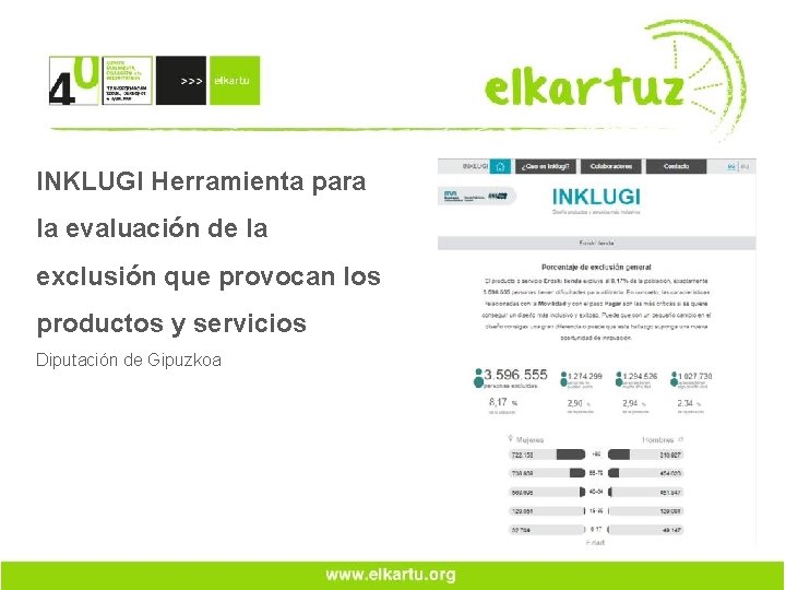 INKLUGI Herramienta para la evaluación de la exclusión que provocan los productos y servicios
