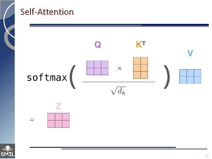 Self-Attention 11 