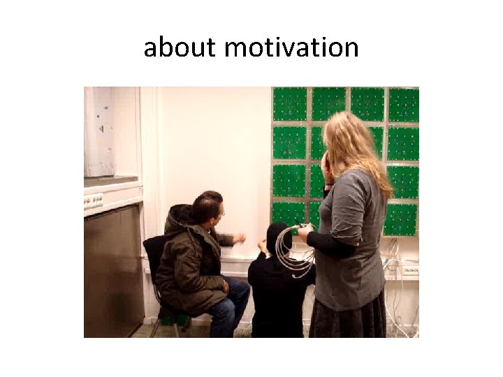 about motivation 