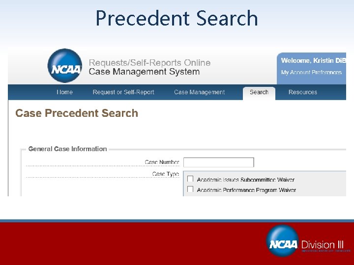 Precedent Search 