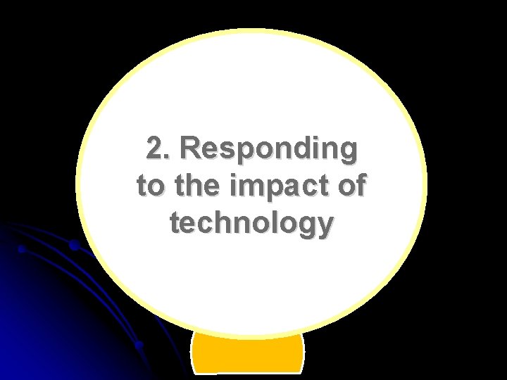 2. Responding to the impact of technology 