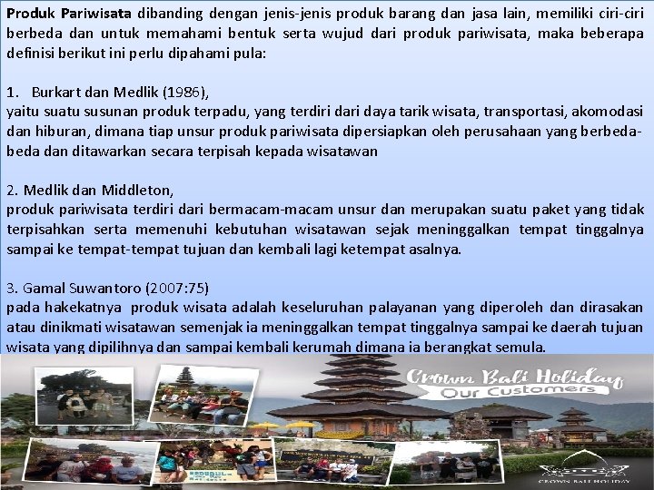Pertemuan Ke 10 Pengalaman Wisata Dan Hubungannya Dengan