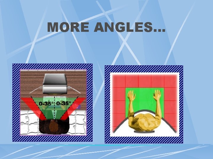 MORE ANGLES… MORE ANGLES…