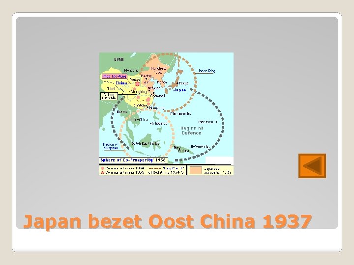 Japan bezet Oost China 1937 