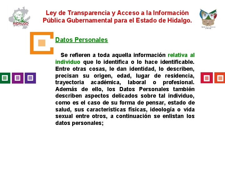 Ley de Transparencia y Acceso a la Información Pública Gubernamental para el Estado de