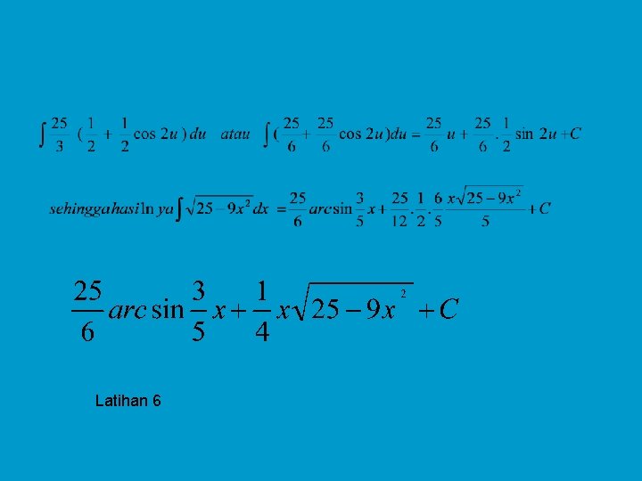 Latihan 6 