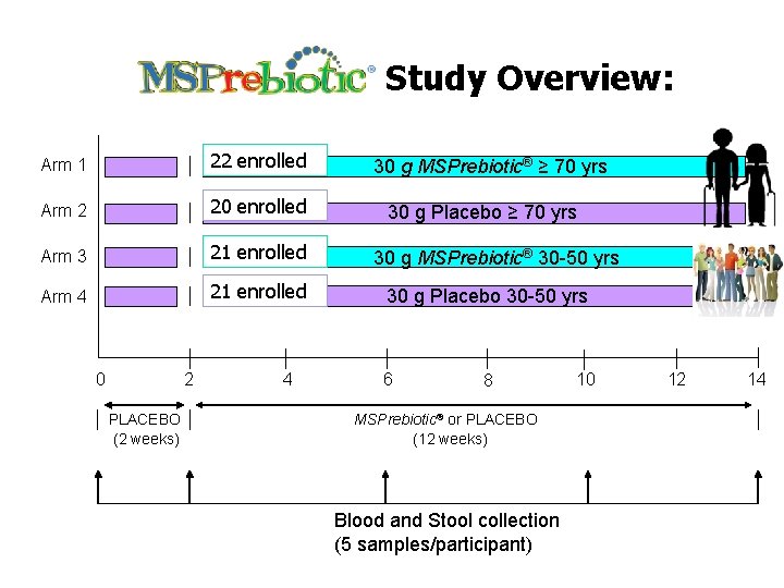 Study Overview: Arm 1 22 enrolled Arm 2 20 enrolled Arm 3 21 enrolled