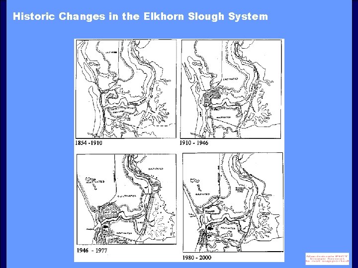 Historic Changes in the Elkhorn Slough System 