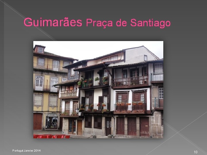 Guimarães Praça de Santiago Portugal Janvier 2014 10 