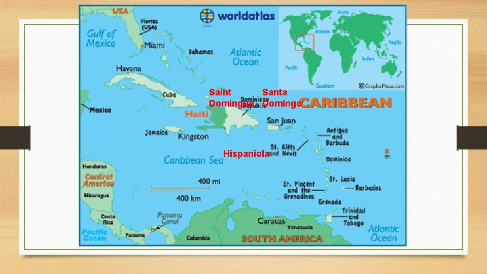 Saint Santa Domingue Domingo Hispaniola 