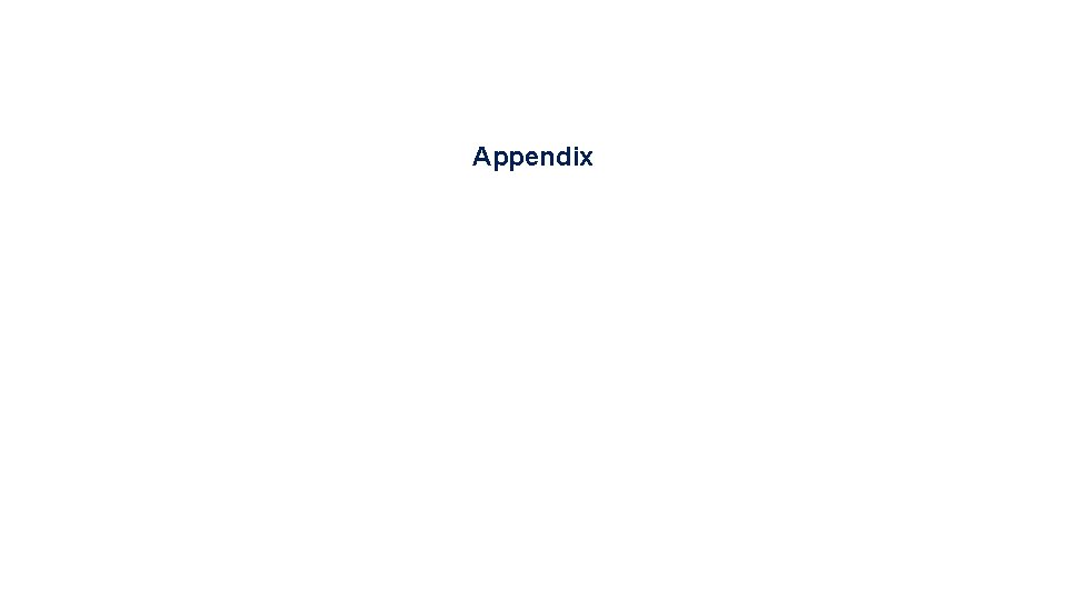 Appendix Appendix