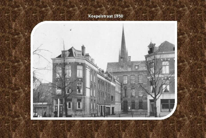 Koepelstraat 1950 Koepelstraat 1950