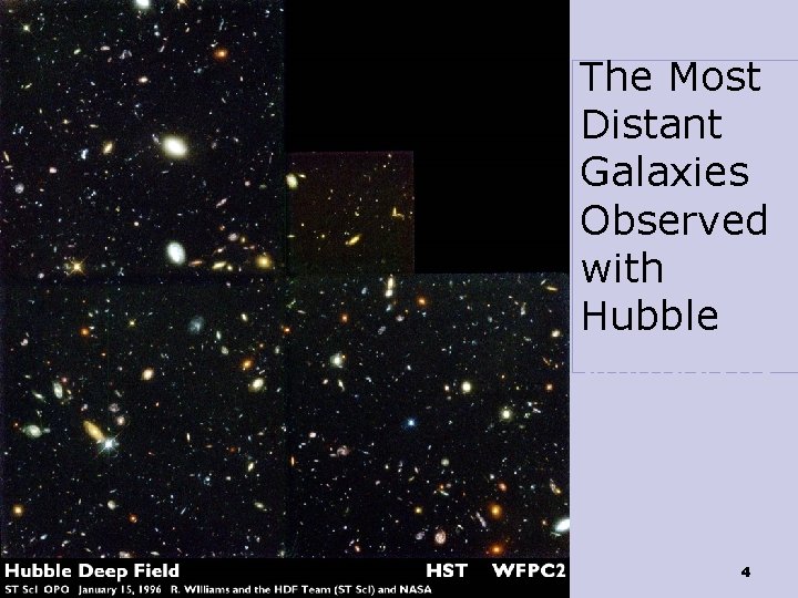 The Most Distant Galaxies Observed with Hubble animations 4 