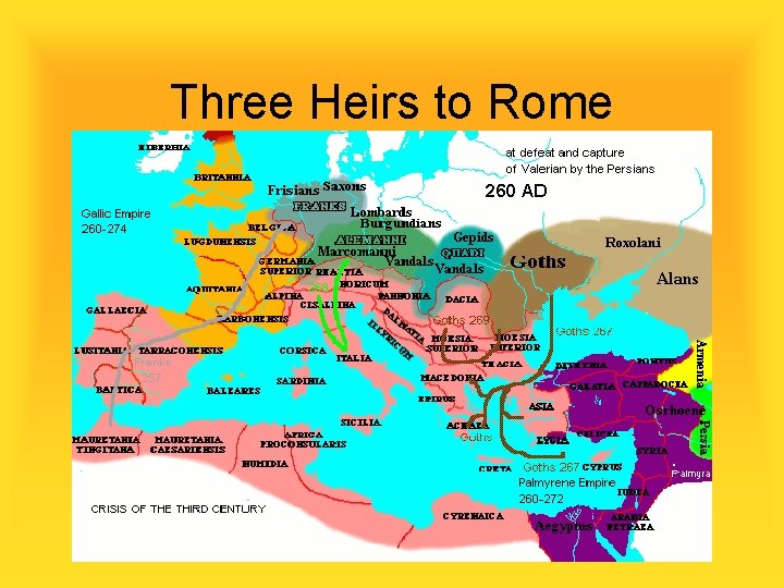 Three Heirs to Rome 