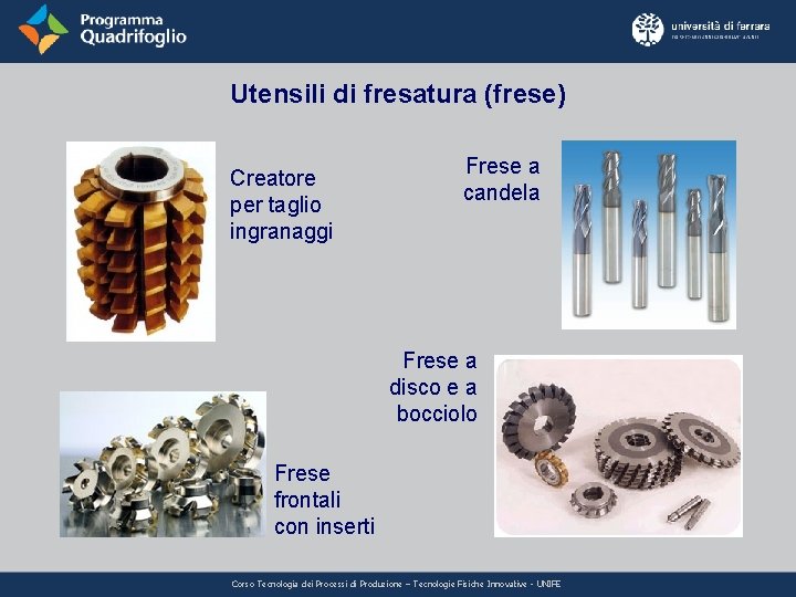 Utensili di fresatura (frese) Creatore per taglio ingranaggi Frese a candela Frese a disco Utensili di fresatura (frese) Creatore per taglio ingranaggi Frese a candela Frese a disco