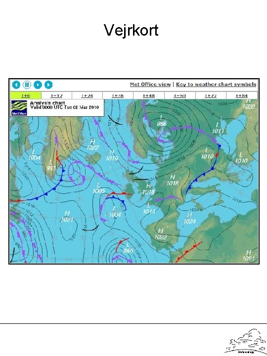 Vejrkort Meteorology 