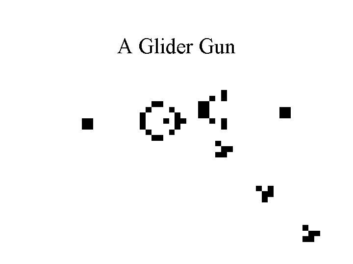 A Glider Gun 