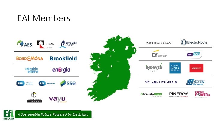 EAI Members A Sustainable Future Powered by Electricity 