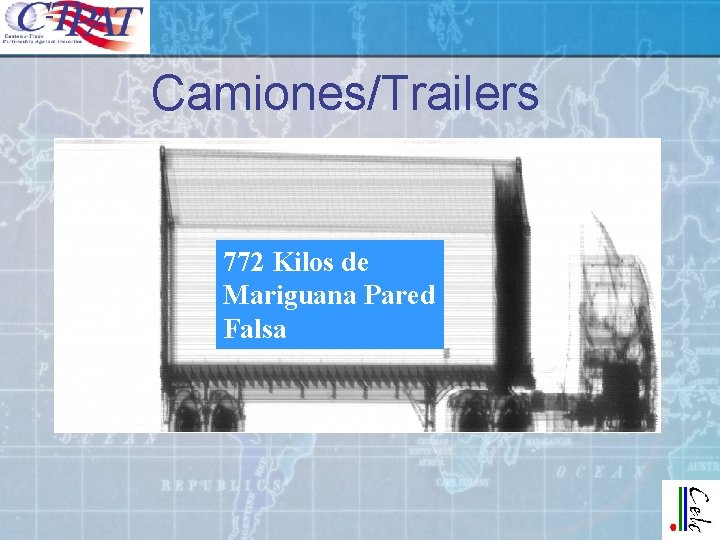 Camiones/Trailers 772 Kilos de Mariguana Pared Falsa Camiones/Trailers 772 Kilos de Mariguana Pared Falsa