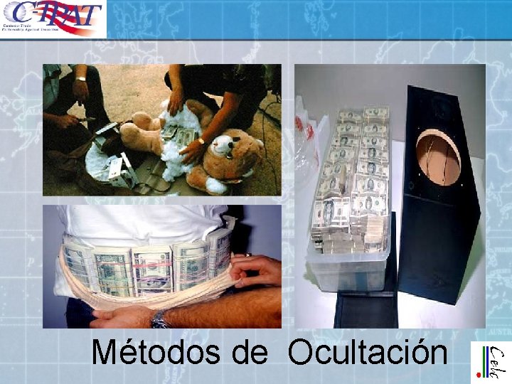 Métodos de Ocultación Métodos de Ocultación