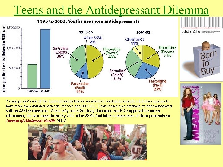 Teens and the Antidepressant Dilemma Young people's use of the antidepressants known as selective