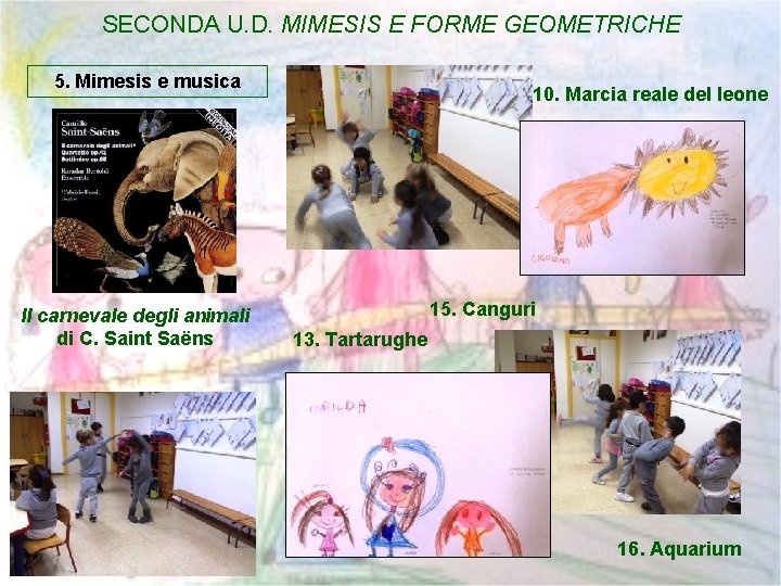 SECONDA U. D. MIMESIS E FORME GEOMETRICHE 5. Mimesis e musica Il carnevale degli