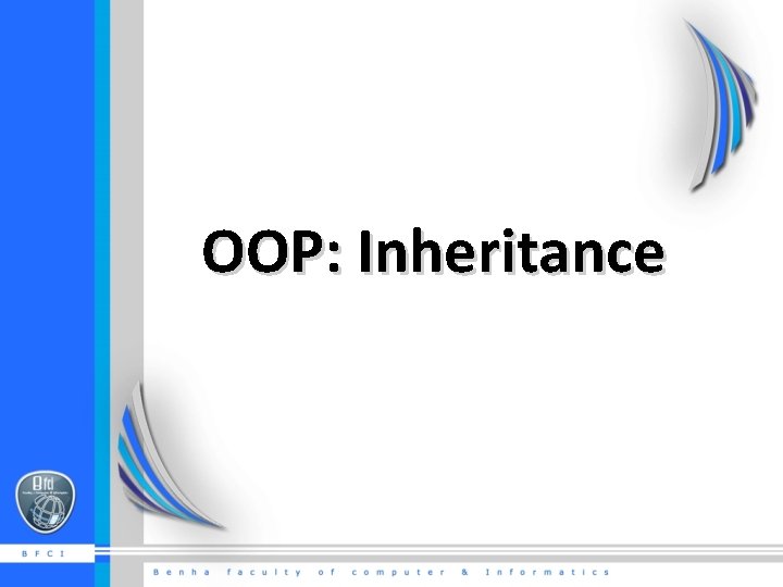 OOP: Inheritance 