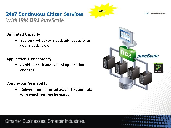 24 x 7 Continuous Citizen Services With IBM DB 2 Pure. Scale Unlimited Capacity