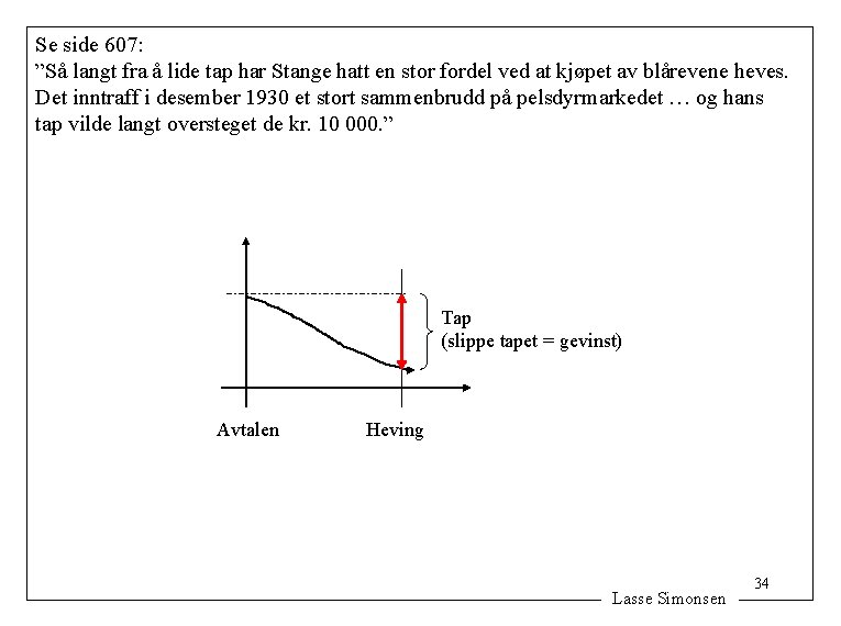 Se side 607: ”Så langt fra å lide tap har Stange hatt en stor