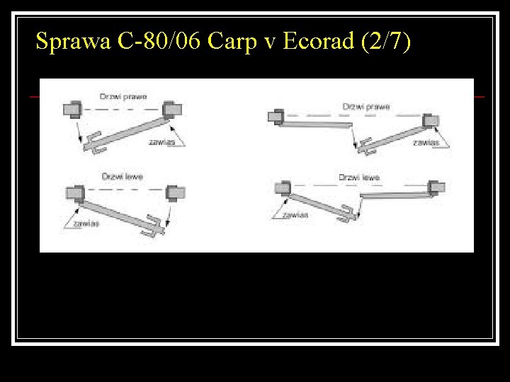 Sprawa C-80/06 Carp v Ecorad (2/7) 