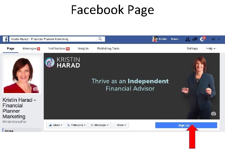 Facebook Page 