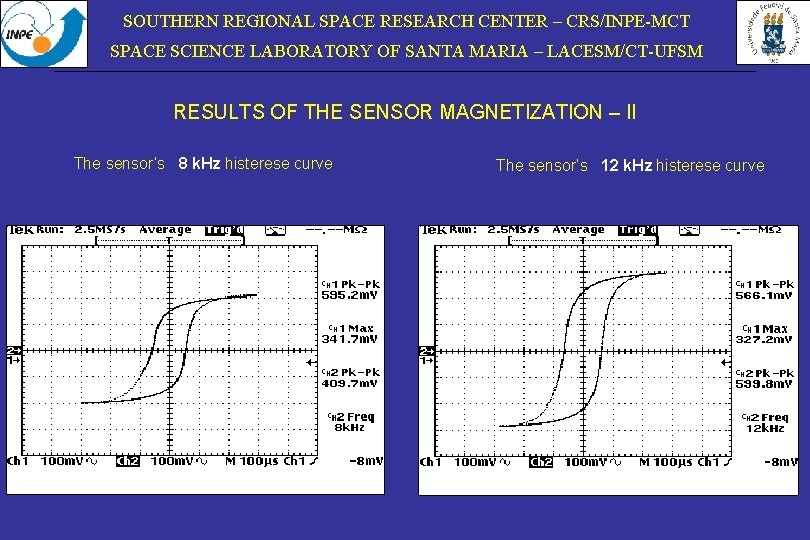 SOUTHERN REGIONAL SPACE RESEARCH CENTER – CRS/INPE-MCT SPACE SCIENCE LABORATORY OF SANTA MARIA –